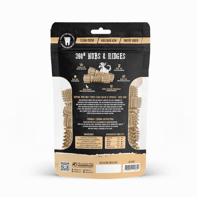 Absolute Holistic Petite Dental Dog Chews (Milk Tea)