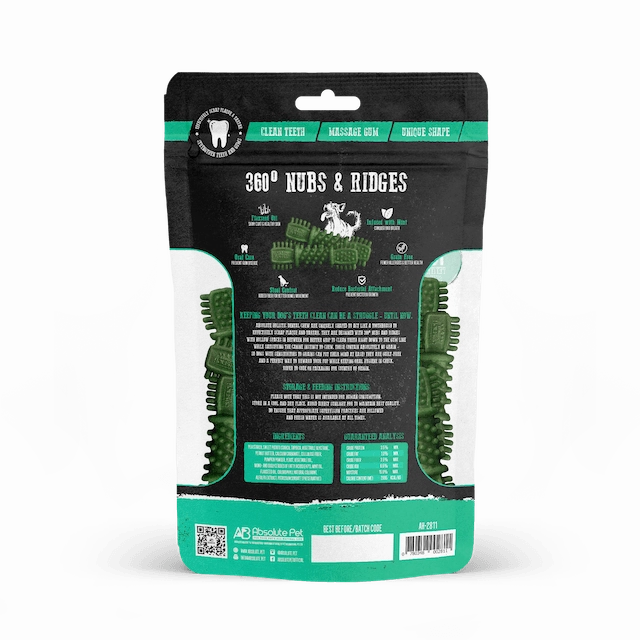 Absolute Holistic Petite Dental Dog Chews (Mint)
