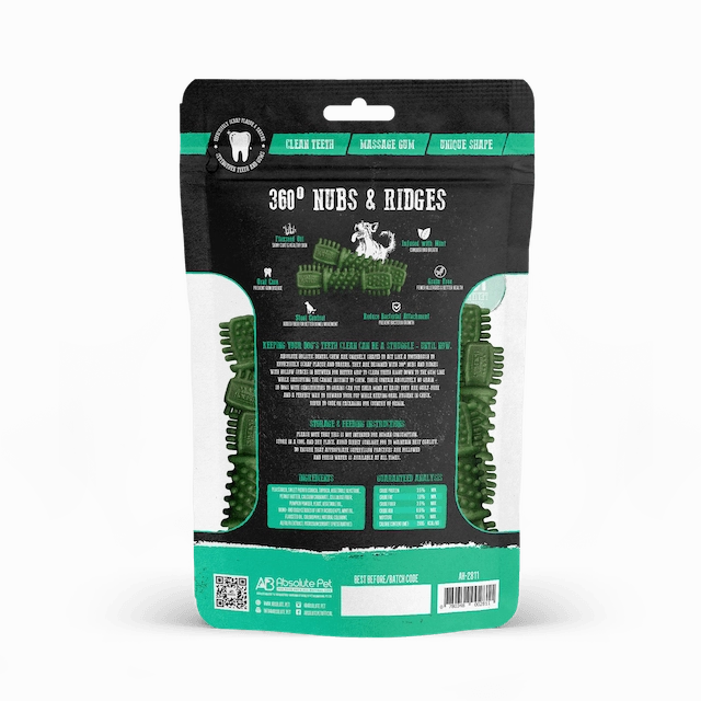 Absolute Holistic Petite Dental Dog Chews (Mint)