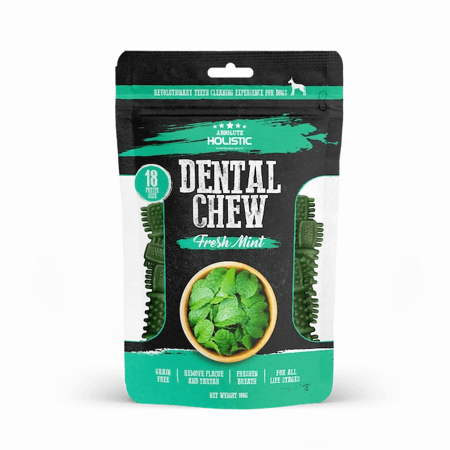 Absolute Holistic Petite Dental Dog Chews (Mint)
