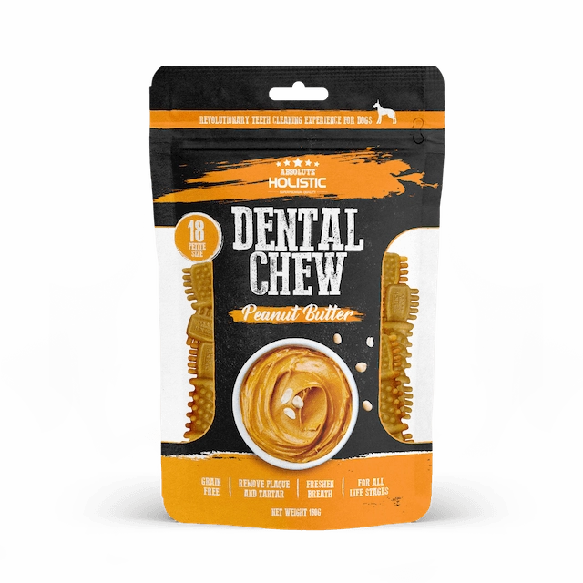 Absolute Holistic Petite Dental Dog Chews (Peanut Butter)