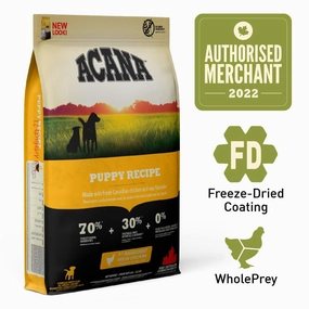 ACANA Heritage Puppy Grain-Free Dry Dog Food freeze dried dog food,raw nutrition dog,dog freeze dried kibble