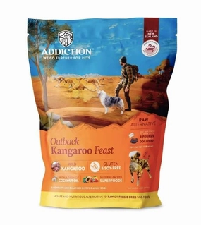 Addiction Air-Dried Dog Food (Outback Kangaroo Feast) air-dried dog food,dehydrated dog food