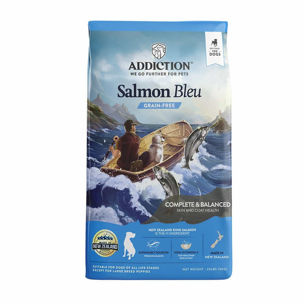 Addiction Dog Salmon Bleu 20lb