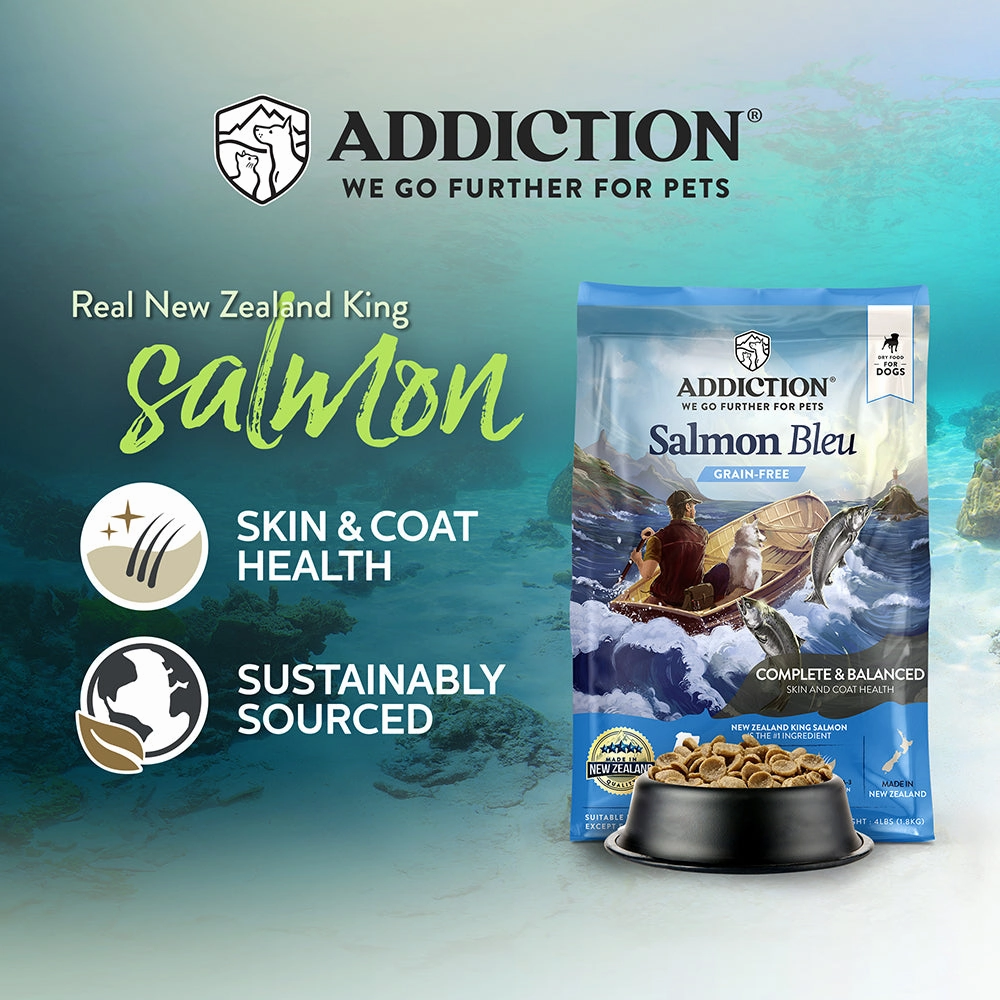 Addiction Dog Salmon Bleu 20lb
