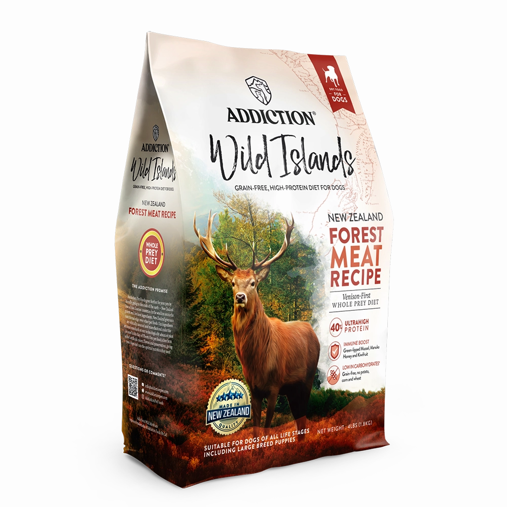 Addiction Dog Wild Islands Forest Meat 4lb