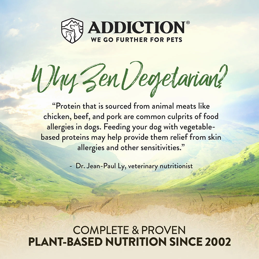 Addiction Dog Zen Vegetarian 20lb