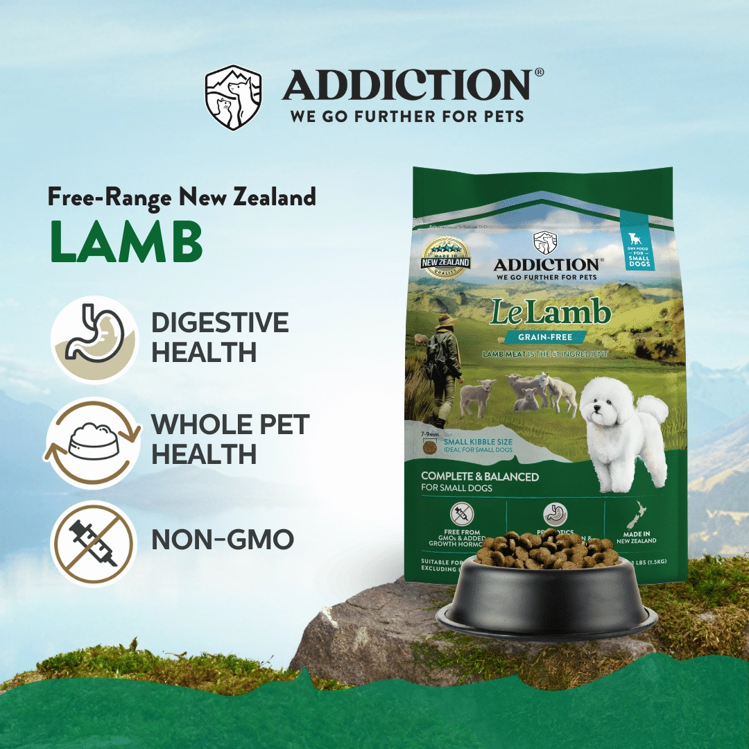 Addiction Dry Dog Food (Le Lamb For Small Dogs)