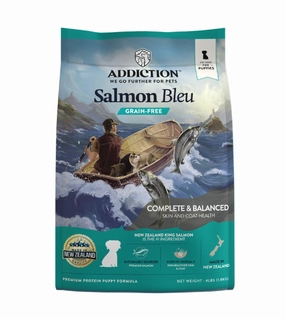 Addiction Dry Dog Food (Salmon Bleu PUPPY) dog shampoo,bathing supplies
