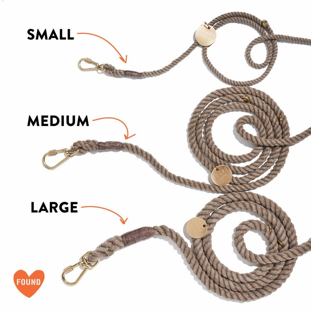 Adjustable Bolt Snaps Rope Dog Leash Lime Ombre