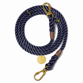Adjustable Nylon Rope Dog Leash Navy dog mixer,pet meal booster