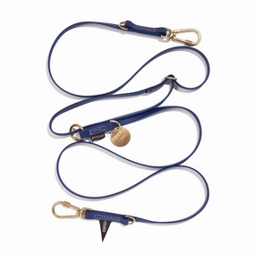 Adjustable Water Resistant Dog Leash Navy dog mixer,pet meal booster
