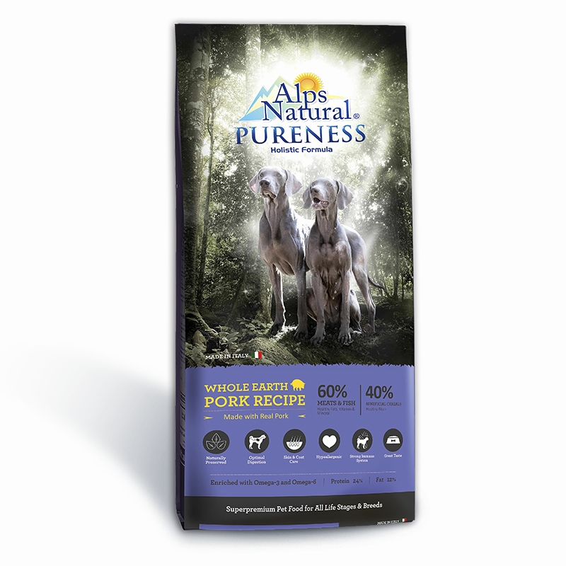 Alps Natural Dog Pureness Holistic Pork Recipe 13kg