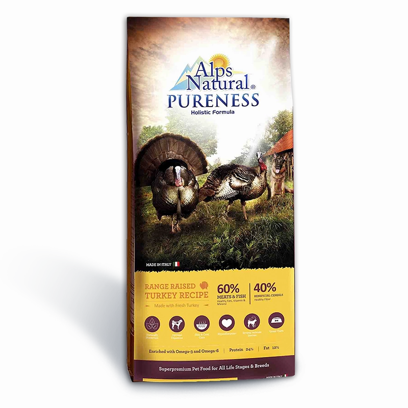 Alps Natural Dog Pureness Holistic Turkey Recipe 13kg