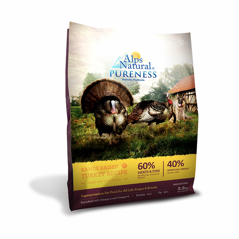Alps Natural Dog Pureness Holistic Turkey Recipe 2.2kg