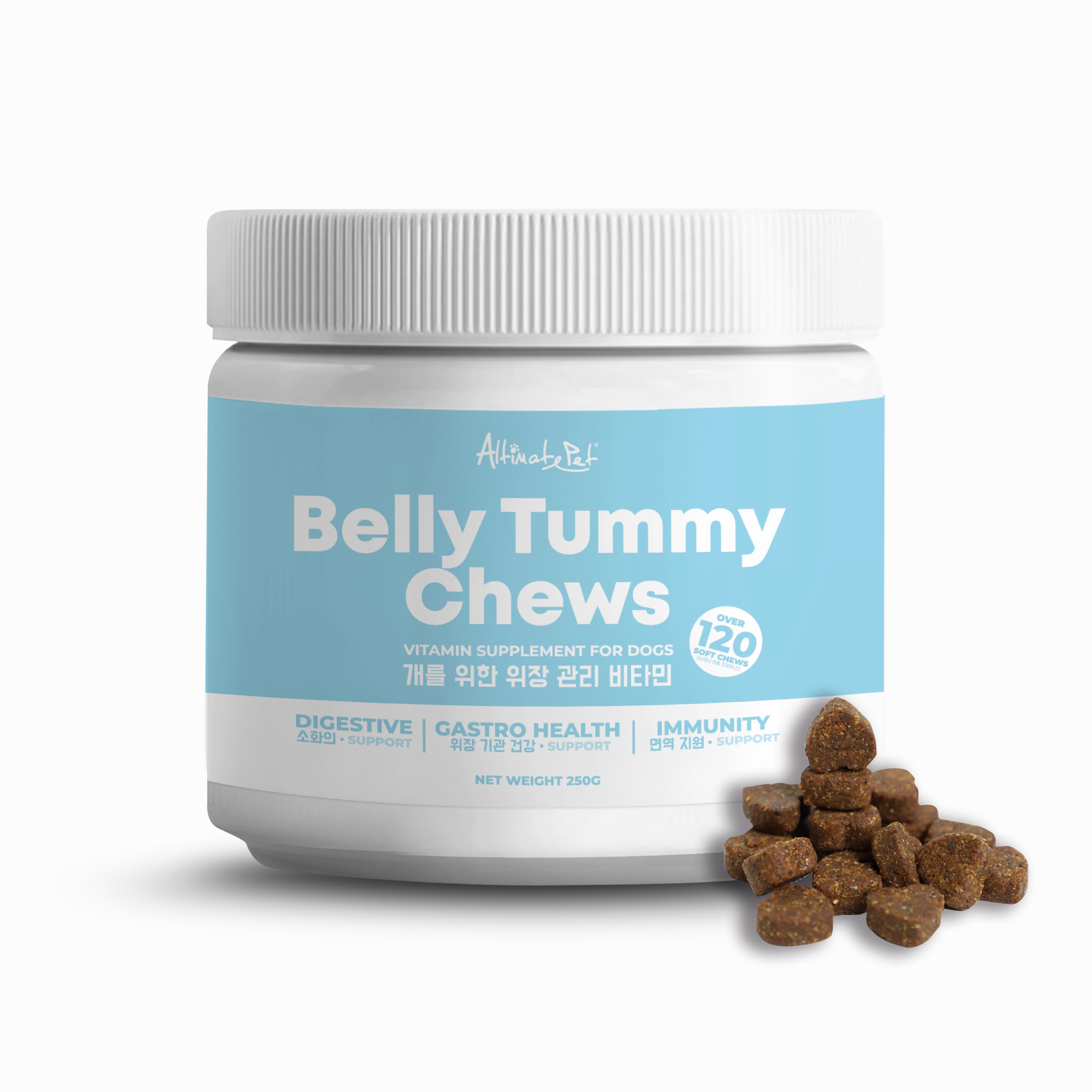 Altimate Pet Vitamin Supplement for Dogs (Belly Tummy Chews)