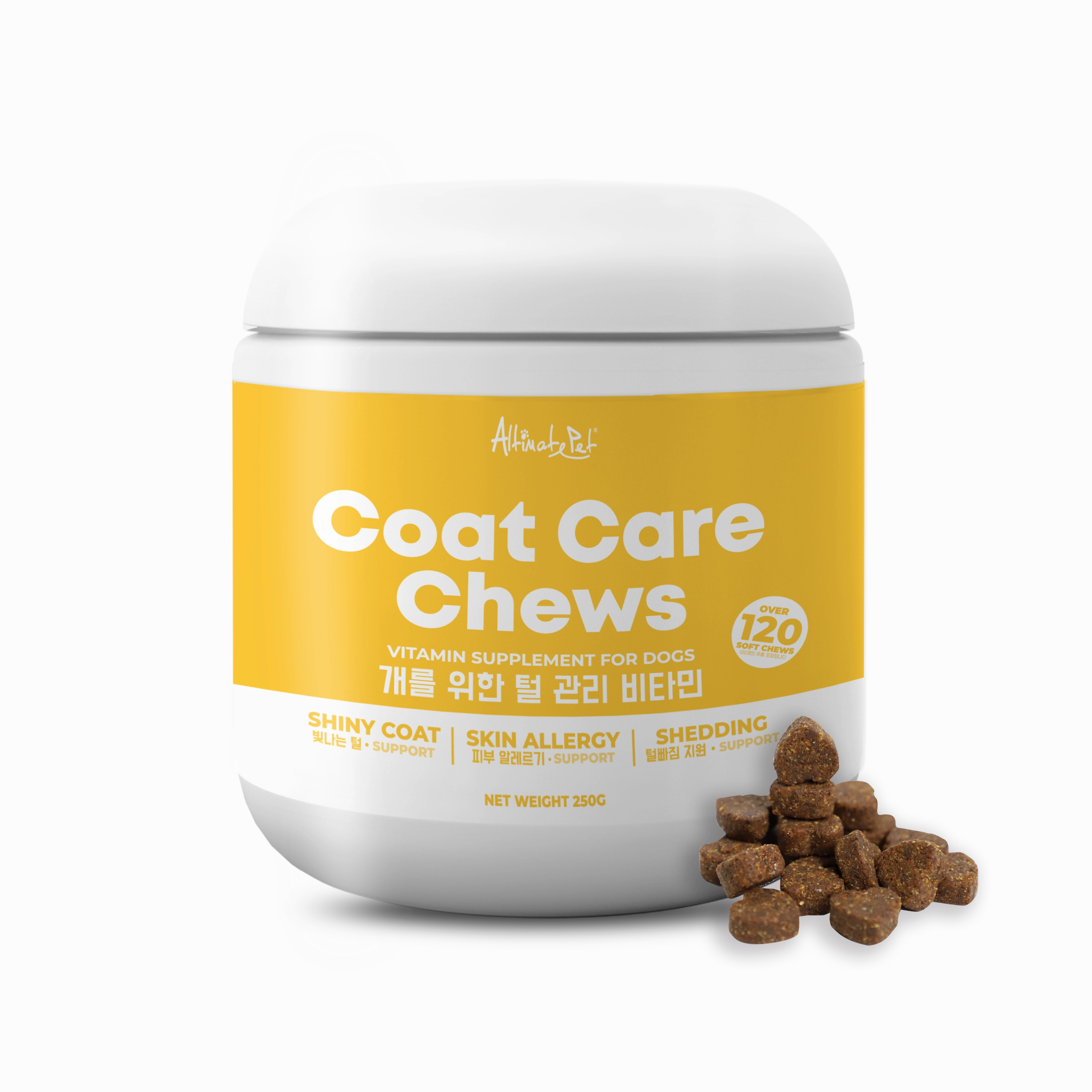 Altimate Pet Vitamin Supplement for Dogs (Coat Care Chews)