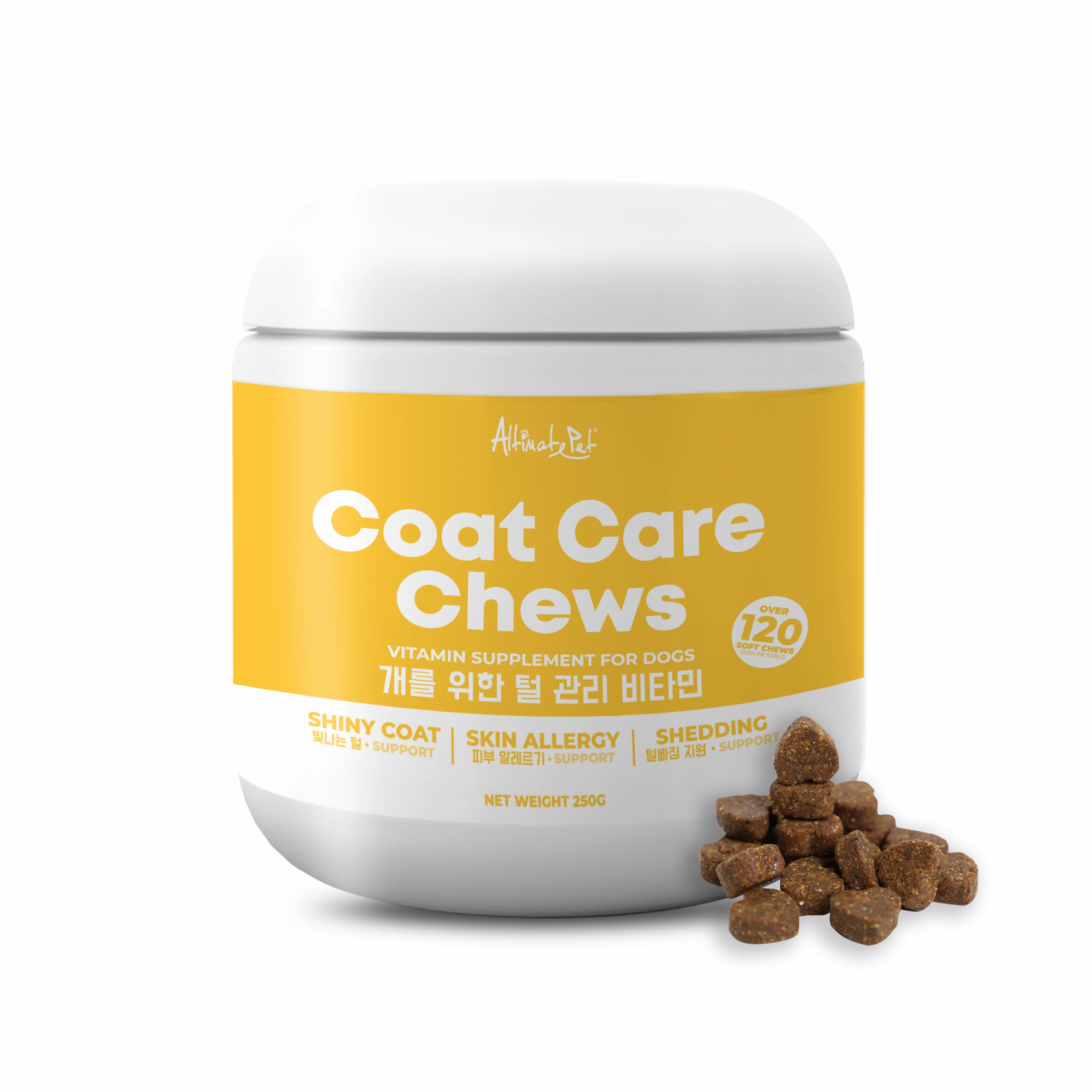 Altimate Pet Vitamin Supplement for Dogs (Coat Care Chews)