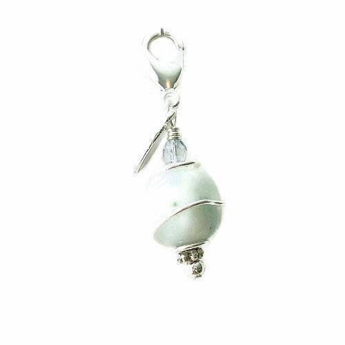 Amazonite Healing Dog Collar Charm Blue Pawmulet dog collar charm,pet tag