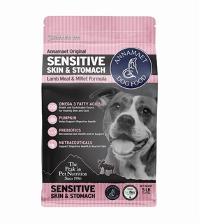 Annamaet Original Grain-Inclusive Sensitive Skin & Stomach Formula Dry Dog Food dog shampoo,bathing supplies