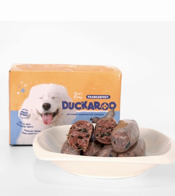 Annie's Pantry Frankenprey Sausages for Dogs & Cats (Duckaroo)
