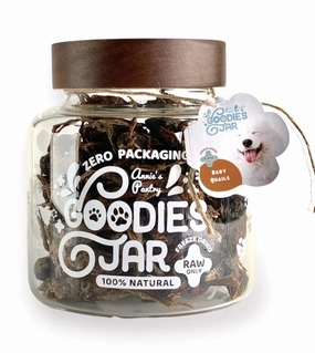 Annie's Pantry Goodies Jars Freeze-Dried Dog Treats (Baby Quails) freeze-dried dog food,lightweight pet food