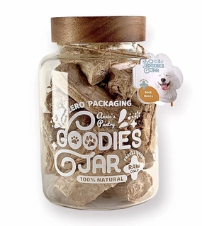 Annie's Pantry Goodies Jars Freeze-Dried Dog Treats (Duck Necks) freeze-dried dog food,lightweight pet food