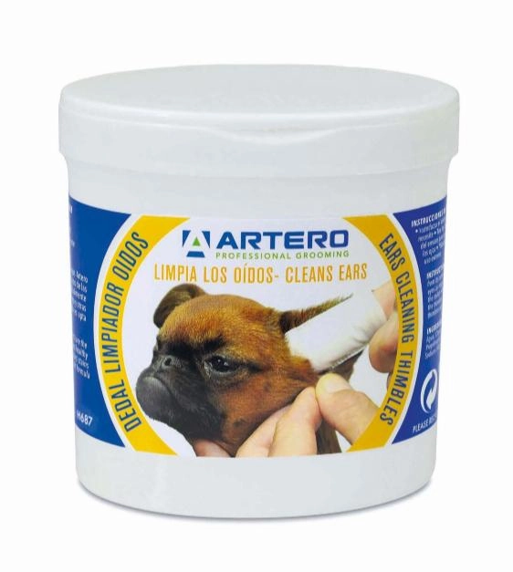 Artero Cosmetics Finger Ear Wipes For Dogs (50 Units) [H687] pet housekeeping,dog mess kit