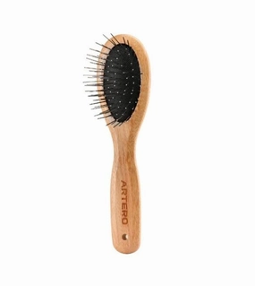 Artero Nature Collection Pin Brush For Dogs & Cats (19cm, Small) [P932] small breed food,tiny dog food
