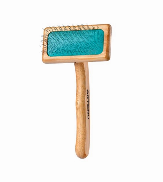 Artero Nature Collection Supersoft Pin Bamboo Slicker (S) For Dogs & Cats small breed food,tiny dog food