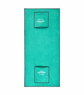 Artero Pockets Turquoise Zumba Wide Towel (Large) For Dogs & Cats large breed food,big dog food