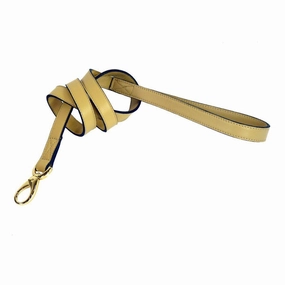 Athena Collection Dog Leash Vanilla/Gold dog mobility,outdoor pet aid