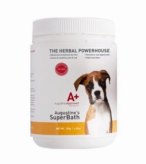 Augustine Approved SuperBath Skin Care for Dogs (Skin & Odour) pet housekeeping,dog mess kit