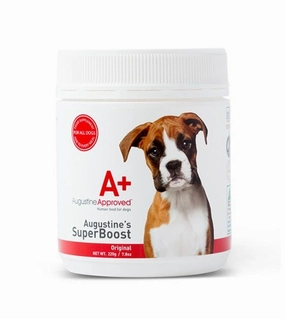 Augustine Approved SuperBoost Original Powder for Dogs (Joint, Coat & Overall Wellbeing) pet housekeeping,dog mess kit