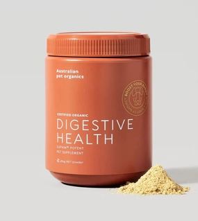 Australian pet organics (Digestive Health) Probiotic Certified Organic Supplements for Dogs pet housekeeping,dog mess kit