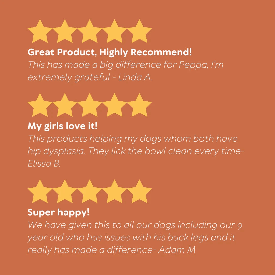 Australian pet organics (Hip & Joint) Certified Organic Supplements for Dogs