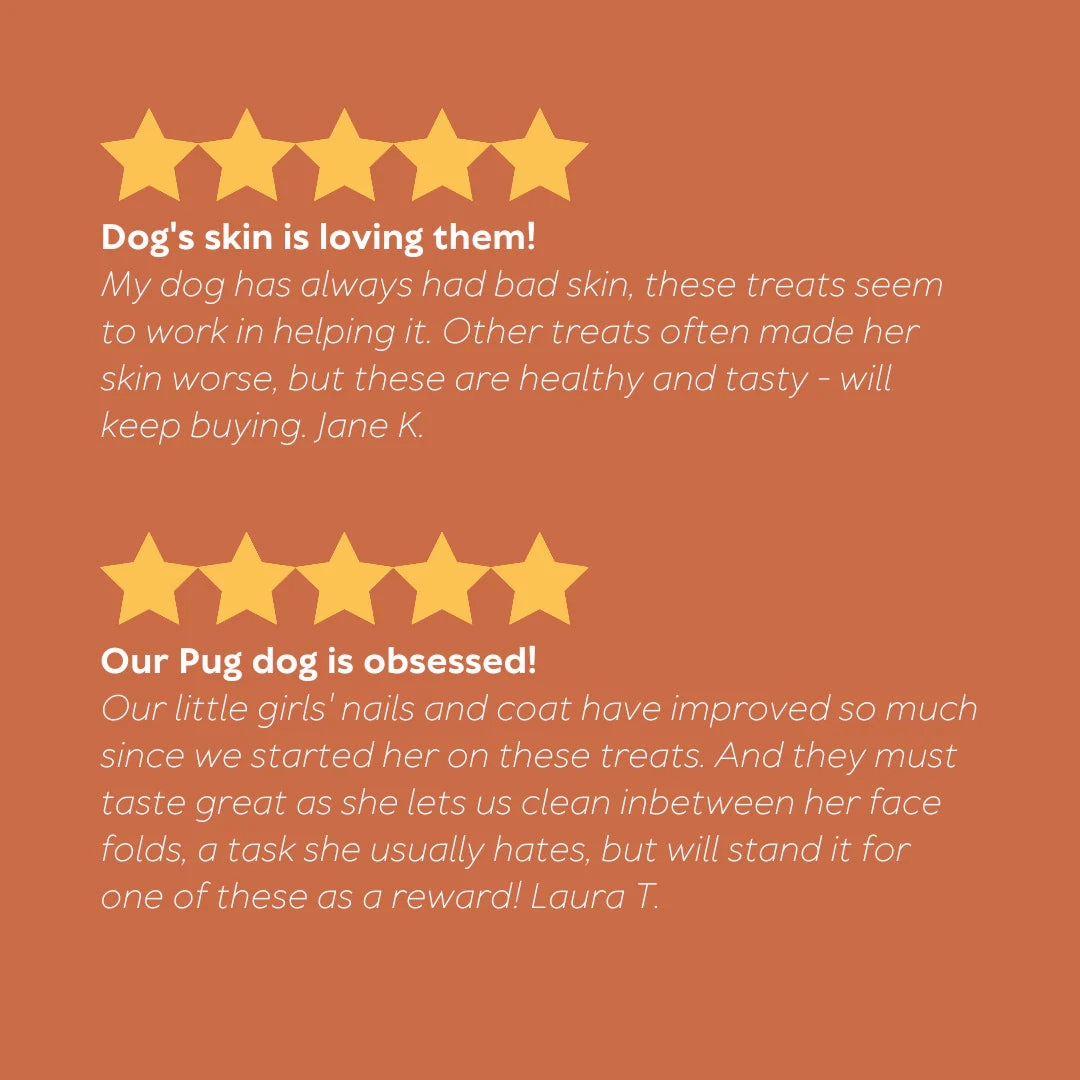 Australian pet organics (Skin, Coat & Nail) Certified Organic Dog Treats