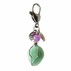 Aventurine Healing Dog Collar Charm Pawmulet