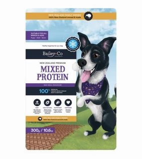 Bailey Co New Zealand Freeze Dried Meal Enhancer (Mixed Protein) freeze-dried dog food,lightweight pet food
