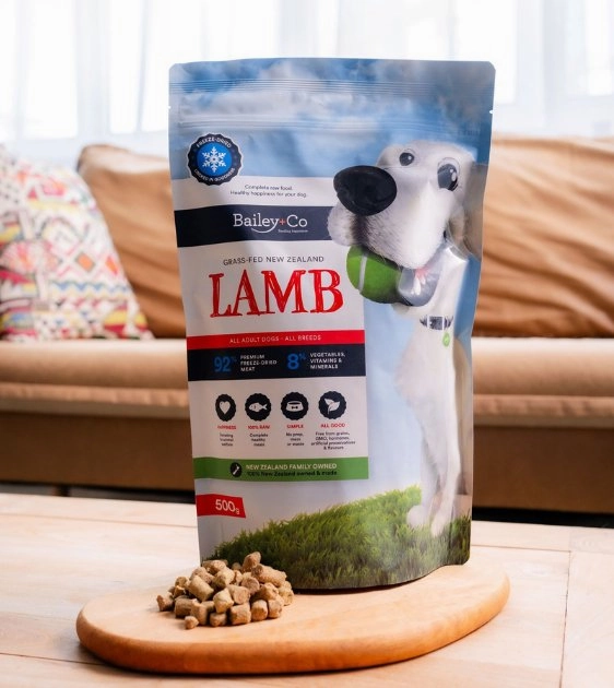 Bailey Co New Zealand Freeze Dried Raw Dog Food (Lamb)
