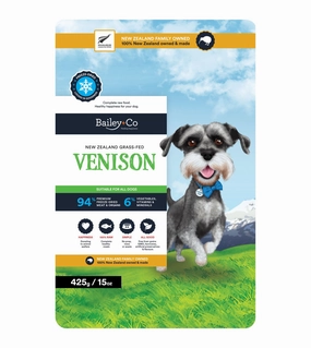 Bailey Co New Zealand Freeze Dried Raw Dog Food (Venison) dog hygiene,clean pet