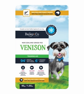 Bailey Co New Zealand Freeze Dried Training Aid Treats (Venison) dog hygiene,clean pet