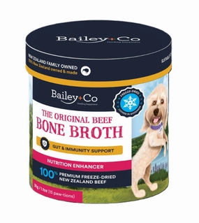 Bailey Co New Zealand Original Beef Bone Broth (Gut & Immunity Support) dog hygiene,clean pet