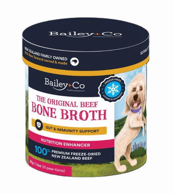 Bailey Co New Zealand Original Beef Bone Broth (Gut & Immunity Support) dog leash,walking strap