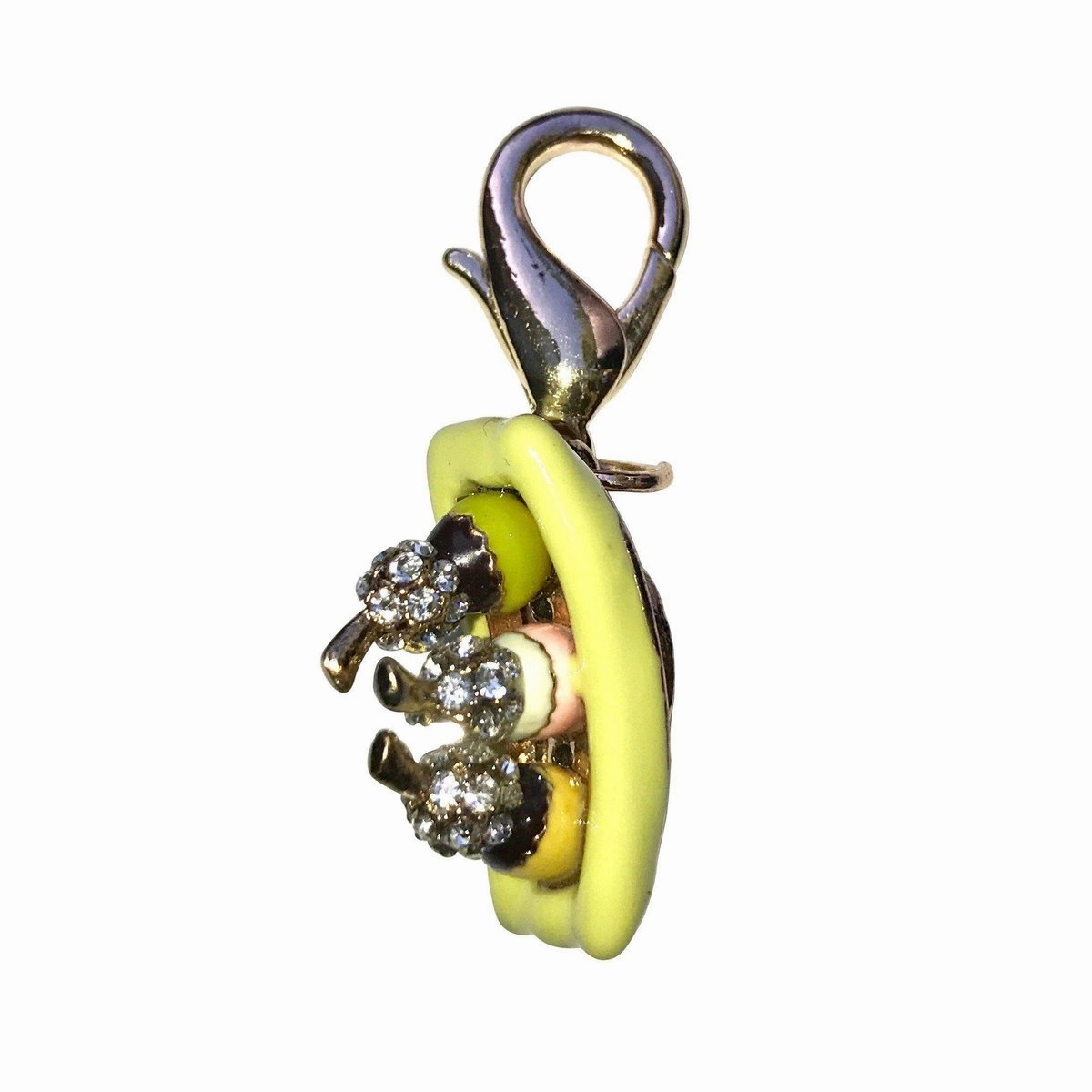 Banana Boat Dog Collar Charm dog collar charm,pet tag