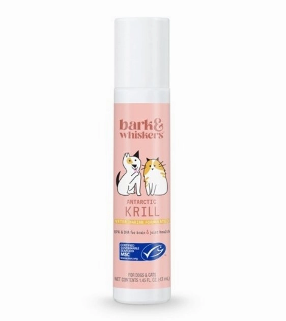 Bark & Whiskers Antarctic Krill Oil Liquid Pump Supplement For Dogs dog shampoo,bathing supplies