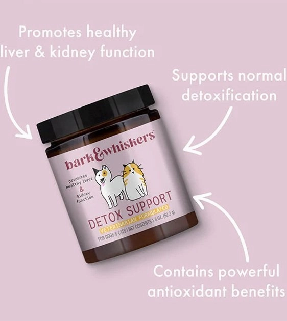 Bark & Whiskers Detox Support for Pets