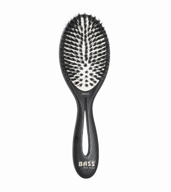 Bass BIO-FLEX Shine Hair Brush (Black) interactive dog toy,tech pet toy