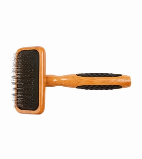 Bass De-matting Slicker Style SOFT Pet Brush (Striped or Dark Finish) interactive dog toy,tech pet toy