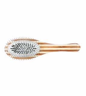 Bass Hybrid Groomer Pet Brush (Striped/ Non-Striped Finish) interactive dog toy,tech pet toy